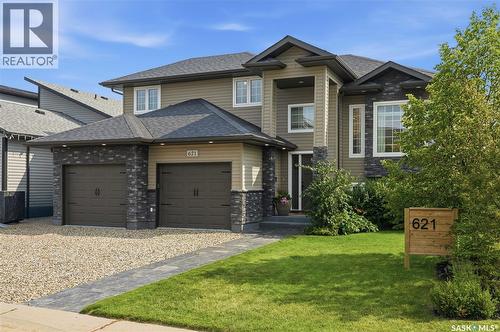 621 Braun Lane, Warman, SK - Outdoor With Facade
