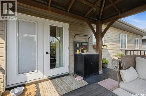 621 Braun Lane, Warman, SK - Outdoor With Deck Patio Veranda With Exterior