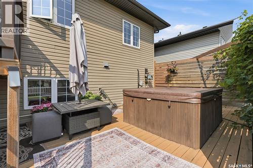 621 Braun Lane, Warman, SK - Outdoor With Deck Patio Veranda With Exterior