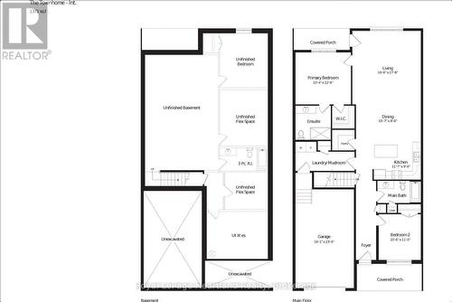 Floor Plan, subject to minor changes - Lot 17.2 Largo Woods Lane, Goderich (Goderich (Town)), ON - Other