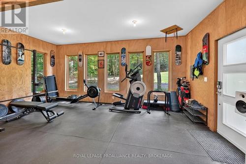 3063 Brewers Mills Road, Kingston (City North Of 401), ON - Indoor Photo Showing Gym Room
