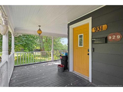 929-931 Amirault St, Dieppe, NB - Outdoor With Deck Patio Veranda With Exterior