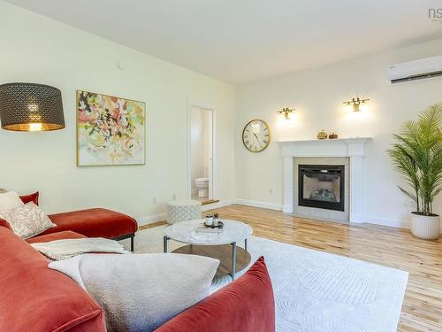 86 Stone Gate Drive, Halifax, NS - Indoor Photo Showing Living Room With Fireplace