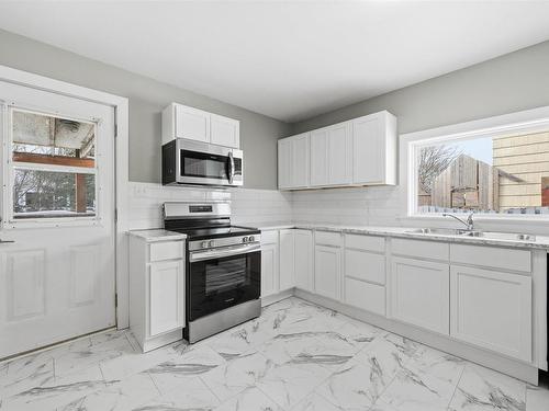 56 Whitman Court, Truro, NS - Indoor Photo Showing Kitchen With Double Sink