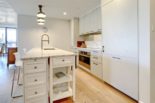 Cuisine - 517-1575 Rue Gareau, Montréal (Ville-Marie), QC - Indoor Photo Showing Kitchen