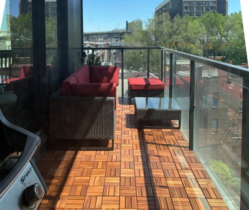 Balcon - 517-1575 Rue Gareau, Montréal (Ville-Marie), QC - Outdoor With Balcony