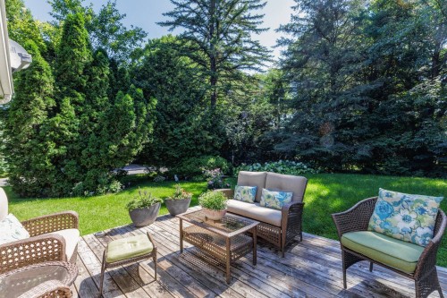 Cour - 95 Rue Maple, Hudson, QC - Outdoor With Deck Patio Veranda With Backyard