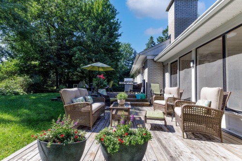 Terrasse - 95 Rue Maple, Hudson, QC - Outdoor With Deck Patio Veranda