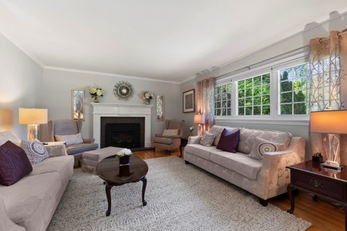 Salon - 95 Rue Maple, Hudson, QC - Indoor Photo Showing Living Room With Fireplace