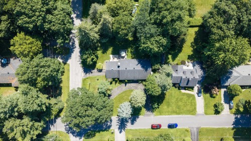 Photo aérienne - 95 Rue Maple, Hudson, QC - Outdoor With View