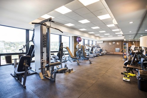 Salle d'exercice - 1102-2 Rue Westmount-Square, Westmount, QC - Indoor Photo Showing Gym Room