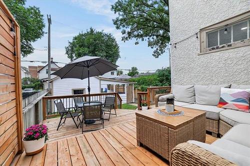 88 Martin Ave, Winnipeg, MB - Outdoor With Deck Patio Veranda With Exterior