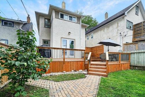 88 Martin Ave, Winnipeg, MB - Outdoor With Deck Patio Veranda With Exterior