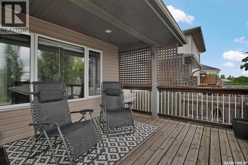 118 Meadowlark Park, Warman, SK - Outdoor With Deck Patio Veranda With Exterior