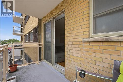 87 St George Street Unit# 403, Brantford, ON - Outdoor With Balcony With Exterior