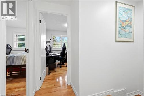 Light wood-finish flooring - 145 Rice Avenue Unit# 2, Hamilton, ON - Indoor Photo Showing Other Room