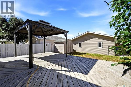 5834 Mckinley Avenue, Regina, SK - Outdoor With Deck Patio Veranda With Exterior