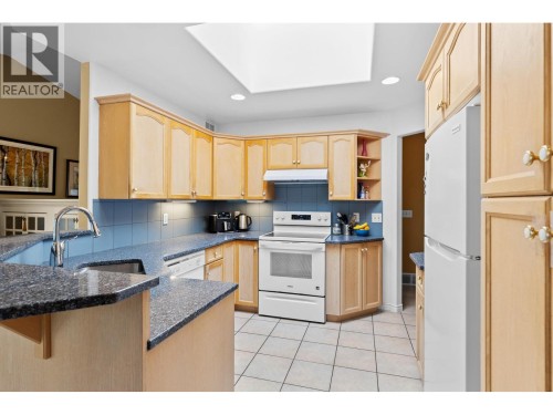 Kitchen. - 4000 Gallaghers Terrace, Kelowna, BC - Indoor Photo Showing Kitchen With Double Sink