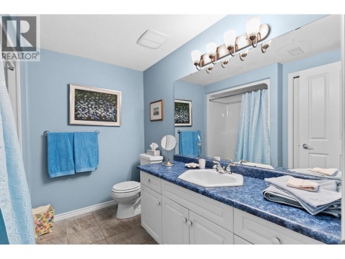 Downstairs bathroom. - 4000 Gallaghers Terrace, Kelowna, BC - Indoor Photo Showing Bathroom