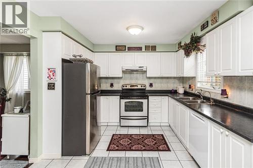 10 Richview Drive, Hamilton, ON - Indoor Photo Showing Kitchen With Stainless Steel Kitchen With Double Sink