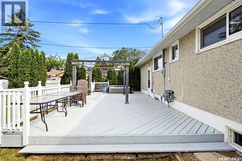 202 Mccannel Street, Regina, SK - Outdoor With Deck Patio Veranda With Exterior