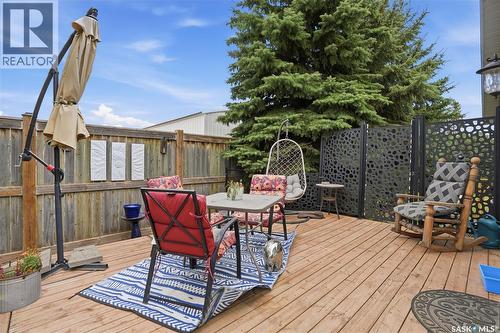 507 Railway Avenue, Bulyea, SK - Outdoor With Deck Patio Veranda