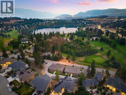 Exterior Twilight Photo - 2226 Golf Course Drive, West Kelowna, BC - Outdoor With Body Of Water With View