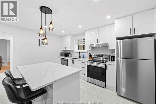 1019 Glidden, Windsor, ON - Indoor Photo Showing Kitchen With Double Sink