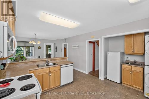Kitchen - 150 Lafontaine Road E, Tiny, ON - Indoor Photo Showing Kitchen With Double Sink