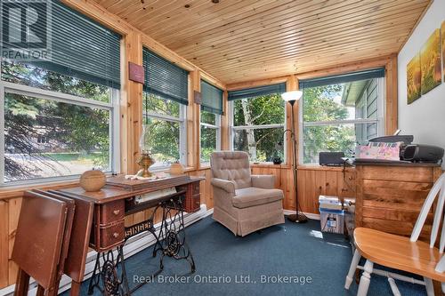 Sunroom - 150 Lafontaine Road E, Tiny, ON - Outdoor With Deck Patio Veranda With Exterior