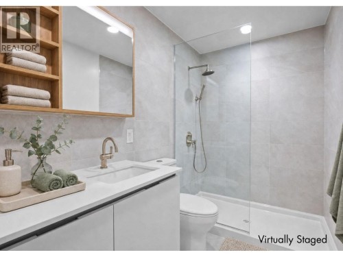 Primary Bathroom - virtually staged to show possibilities - 2780 Olalla Road Unit# 201, West Kelowna, BC - Indoor Photo Showing Bathroom