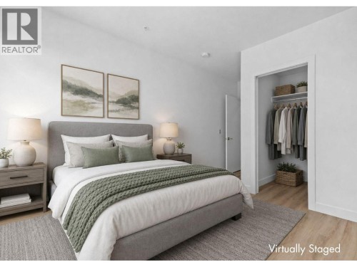 2nd Bedroom - virtually staged to show possibilities - 2780 Olalla Road Unit# 201, West Kelowna, BC - Indoor Photo Showing Bedroom