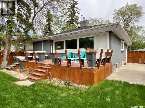 3231 Hill Avenue, Regina, SK - Outdoor With Deck Patio Veranda With Exterior