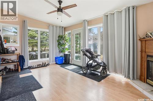 329 1St Avenue E, Mortlach, SK - Indoor Photo Showing Gym Room