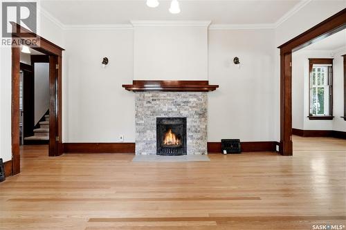 1706 15Th Avenue, Regina, SK - Indoor With Fireplace