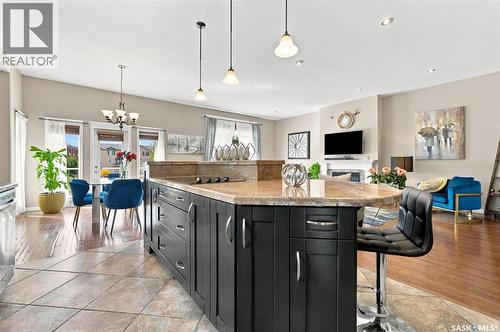 715 Bellmont Court, Saskatoon, SK - Indoor Photo Showing Kitchen With Upgraded Kitchen