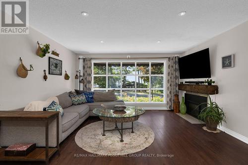 1863 Tiny Beaches Road S, Tiny, ON - Indoor Photo Showing Living Room With Fireplace
