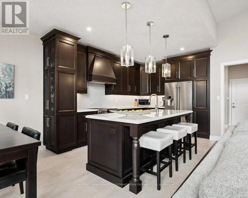 30 Duncan Court, Centre Wellington, ON - Indoor Photo Showing Kitchen With Stainless Steel Kitchen With Upgraded Kitchen