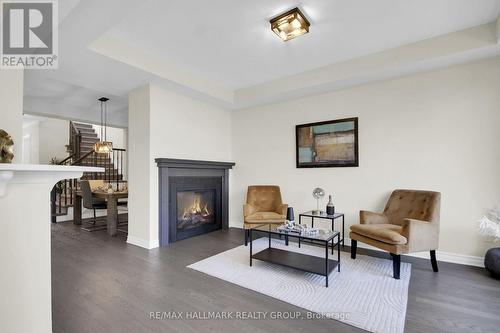 207 Willow Aster Circle, Ottawa, ON - Indoor Photo Showing Living Room With Fireplace