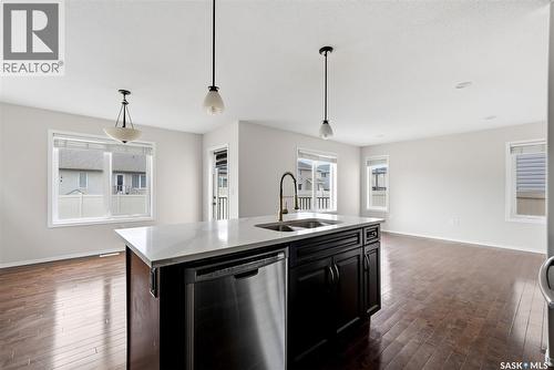 5257 Canuck Crescent, Regina, SK - Indoor Photo Showing Kitchen With Double Sink