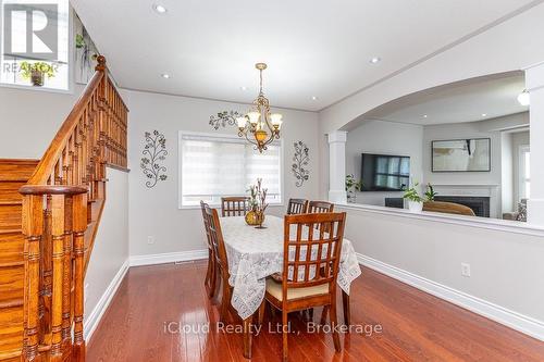3340 Ferris Street, Burlington, ON - Indoor Photo Showing Dining Room With Fireplace
