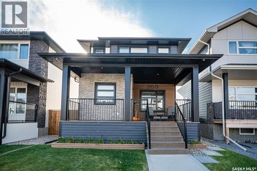 359 Marlatte Street, Saskatoon, SK - Outdoor With Deck Patio Veranda