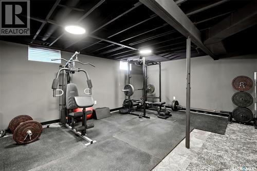 2734 Poplar Place E, Regina, SK - Indoor Photo Showing Gym Room