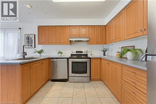 589 Mortimer Drive, Cambridge, ON - Indoor Photo Showing Kitchen With Stainless Steel Kitchen