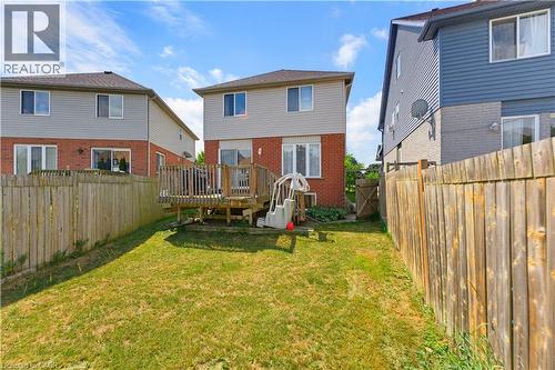 589 Mortimer Drive, Cambridge, ON - Outdoor With Deck Patio Veranda With Exterior
