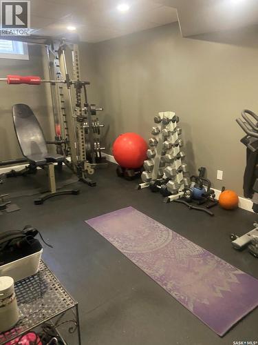 116 Middleton Crescent, Saskatoon, SK - Indoor Photo Showing Gym Room