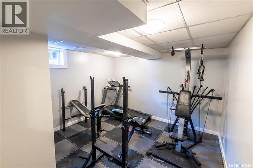 1259 Maybery Crescent, Moose Jaw, SK - Indoor Photo Showing Gym Room