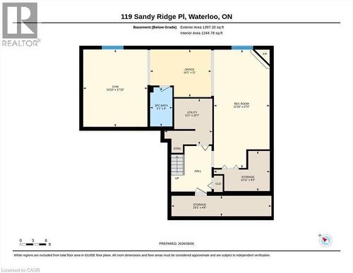 Floor plan - 119 Sandy Ridge Place, Waterloo, ON - Other