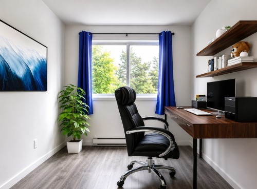 Bedroom - 5-73 Rue Lalande, Longueuil (Le Vieux-Longueuil), QC - Indoor Photo Showing Office