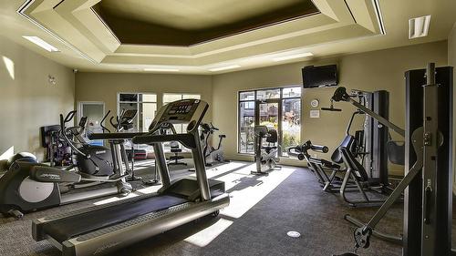 225-4380 Lakeshore Road, Kelowna, BC - Indoor Photo Showing Gym Room